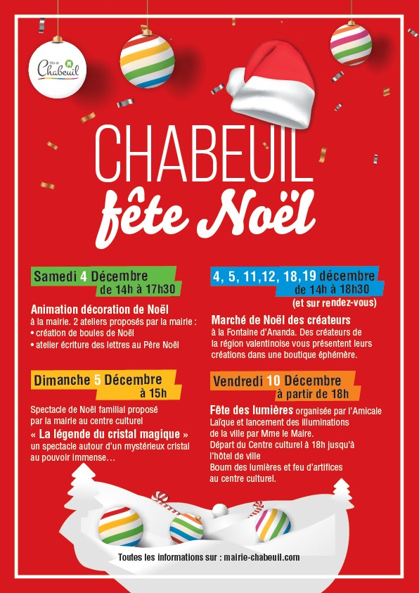 Chabeuil fête Noël